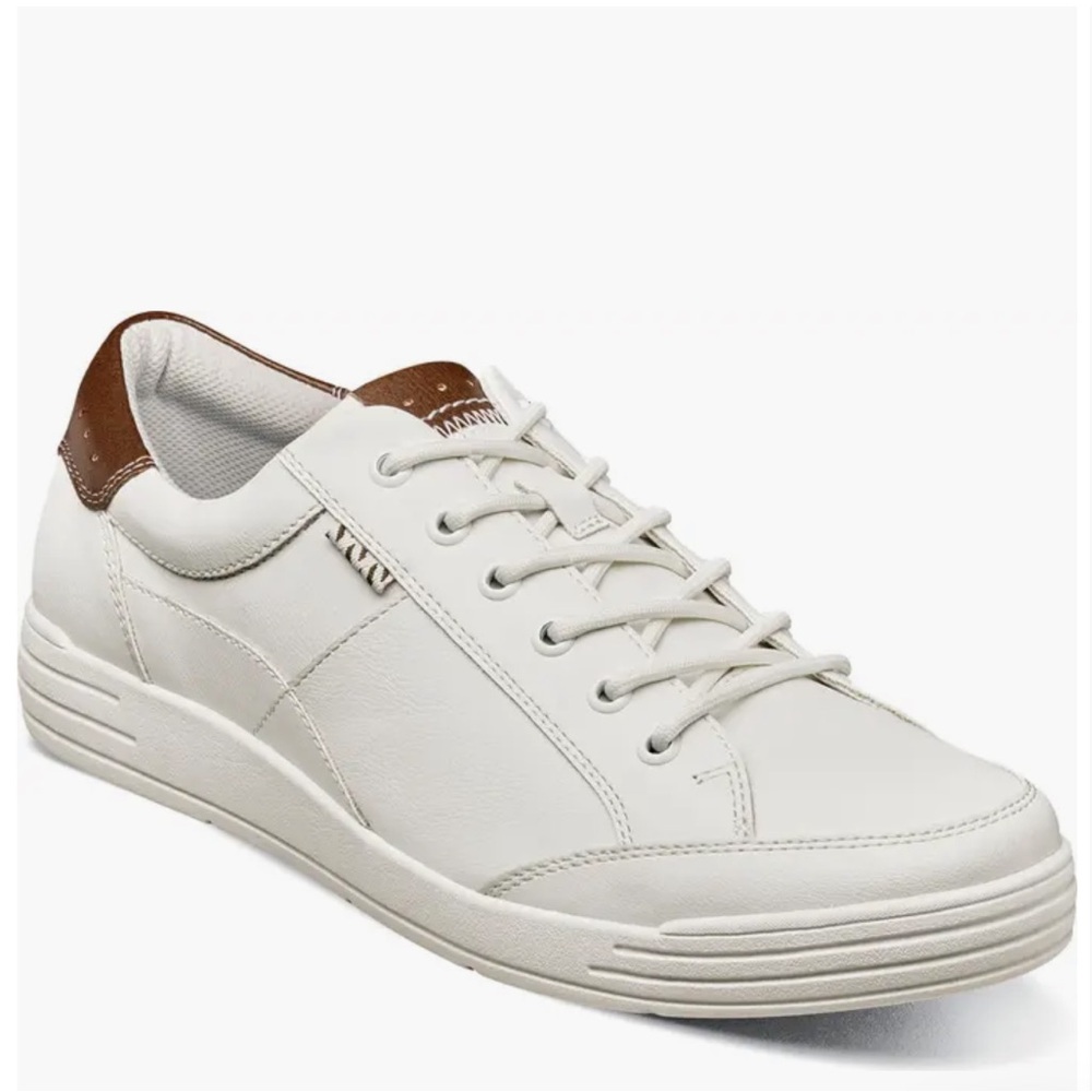 NUNN BUSH Kore City Walk Lace up Men's White Sneakers Size 10